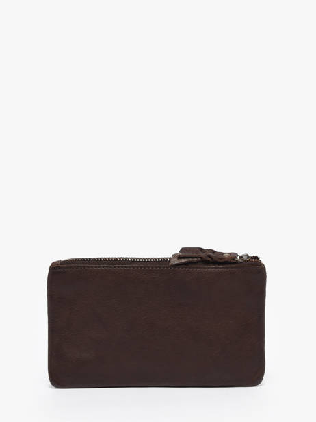 Wallet Leather Biba Brown heritage BT34 other view 3