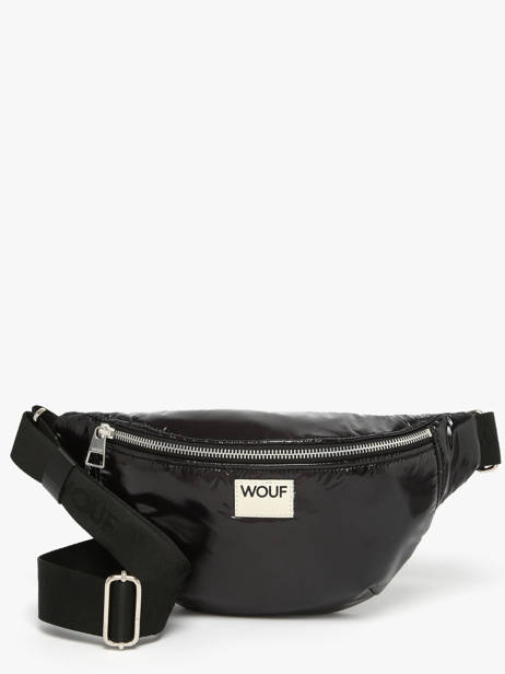 Sac Banane Wouf Noir glossy BW250023