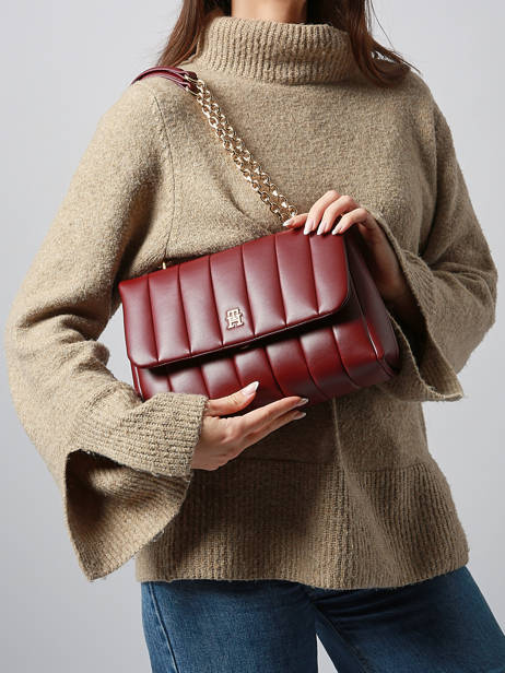 Crossbody Bag Th Grace Polyurethane Tommy hilfiger Red th grace AW17669 other view 1