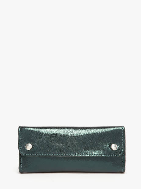 Leather La Trousse Minuit Pouch Paul marius Green minuit TROUSMIN