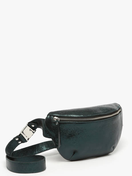 Leather La Banane Minuit Belt Bag Paul marius Green minuit BANANMIN other view 2