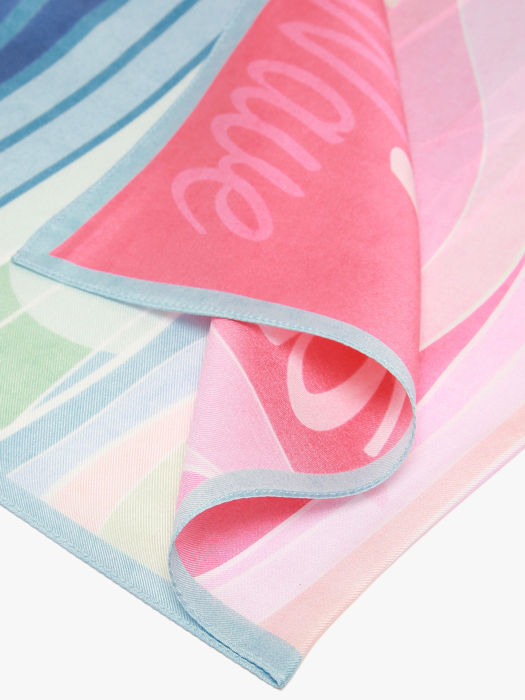 Longchamp Soie gots Etole Blanc