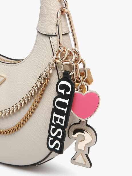 Sac Bandoulière Davina Guess Beige davina BG989918 vue secondaire 3