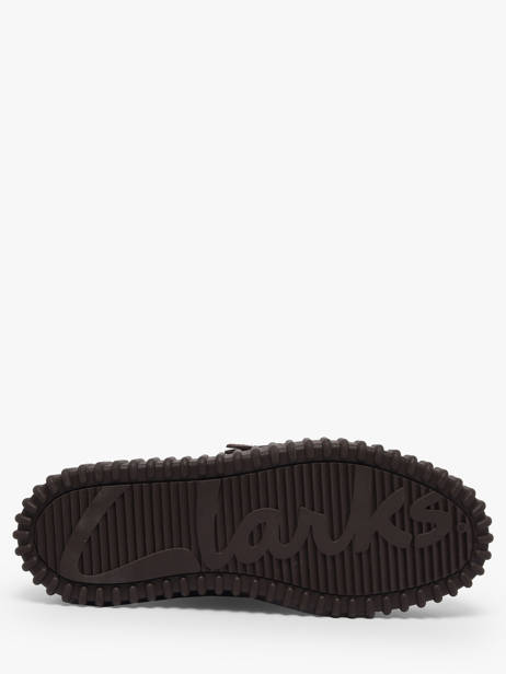 Chaussures Derbies Plateforme En Cuir Clarks Marron women 26186666 vue secondaire 4