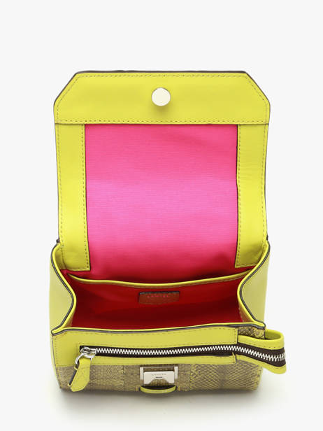 Sac Bandoulière Ninon S Ayers Cuir Lancel Vert ninon A14013 vue secondaire 3