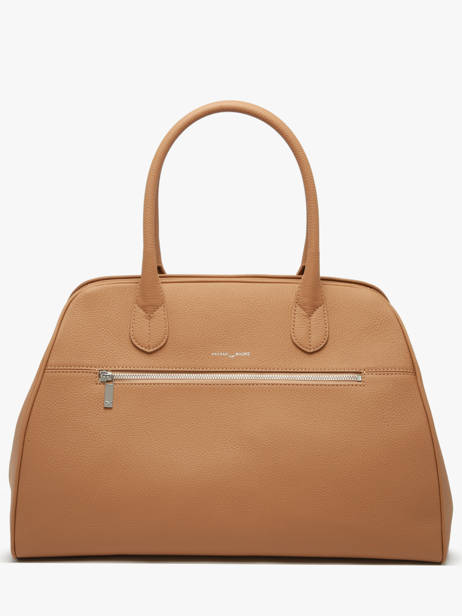 Sac Porté épaule Barbara Cuir Nathan baume Marron state 1 vue secondaire 4