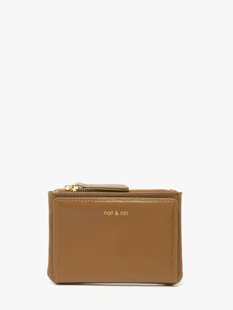 Portefeuille Vintage Cuir Nat et nin Marron vintage SOLY