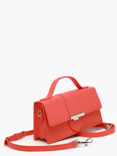 Sac Bandoulière Paris Ily Cuir Lancaster Rouge paris ily 10 vue secondaire 2