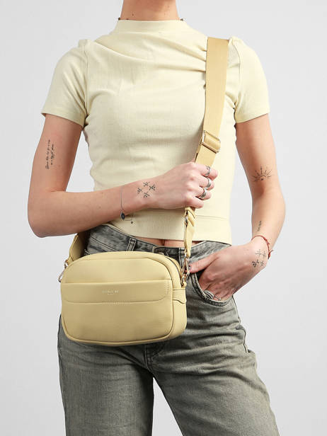 Sac Bandoulière Alpes David jones Jaune alpes CM7397 vue secondaire 1