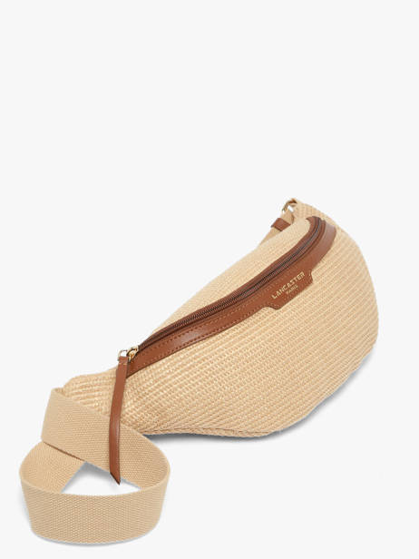Sac Banane Lancaster Beige mini osier italie 76 vue secondaire 2
