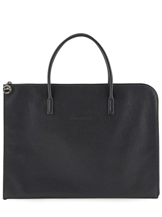 Longchamp Le foulonné Briefcase Black