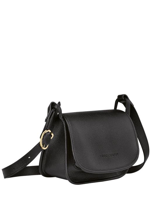 Longchamp Le foulonné Messenger bag Black