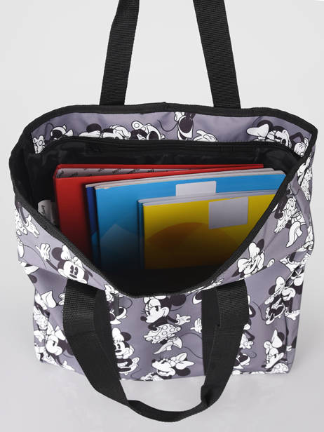 Minnie Mouse Tote Bag Mickey and minnie mouse Gray fashion 2034 other view 3