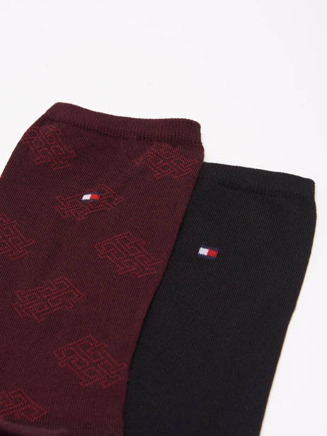 Lot De 2 Paires De Chaussettes  Tommy hilfiger Blanc socks women 71221054 vue secondaire 1