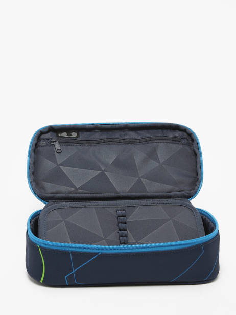 Pencil Case 1 Compartment Satch Blue pencil case BSC1 other view 1