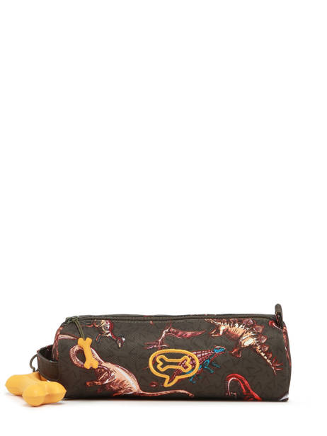 Pencil Case Oregon 1 Compartment Stones and bones Green boys B