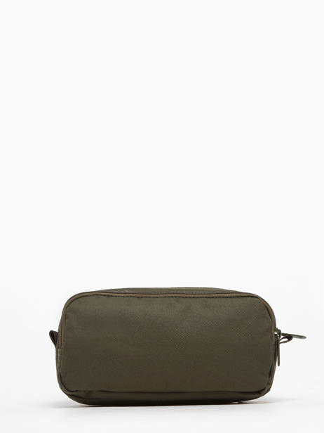 Pencil Case 3 Compartments Stones and bones Green boys B other view 2