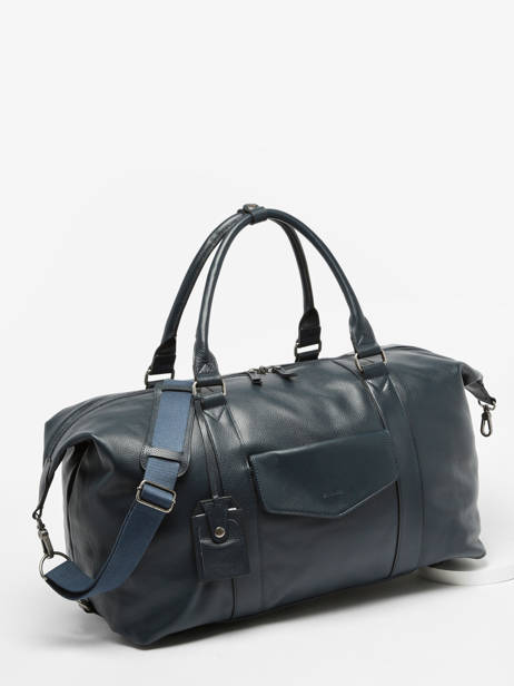 Sac De Voyage Cabine Flandres Cuir Etrier Bleu flandres EFLA9910 vue secondaire 3